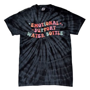 Emotional Support Water Bottle Tie-Dye T-Shirt