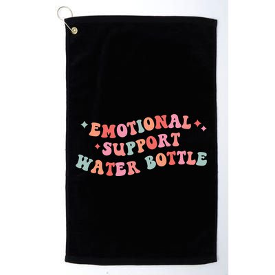 Emotional Support Water Bottle Golf Towel