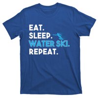 Eat Sleep Water Ski Repeat Funny Water Skier Skiing Lover Gift T-Shirt