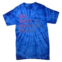 Eat Sleep Water Ski Repeat Funny Water Skier Skiing Lover Cool Gift Tie-Dye T-Shirt