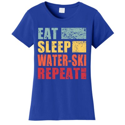 Eat Sleep WaterSki Repeat Gift Women's T-Shirt