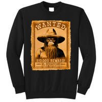 El Squatcho Wanted Poster – Western Bigfoot Funny Sasquatch Sweatshirt