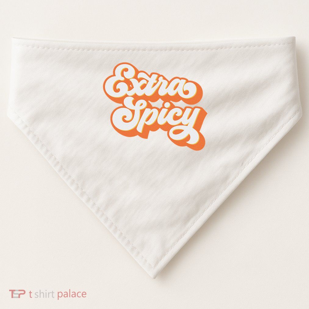 Extra Spicy Women And USA-Made Doggie Bandana