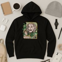 Einstein Smoking Weed Hoodie