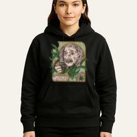 Einstein Smoking Weed Hoodie