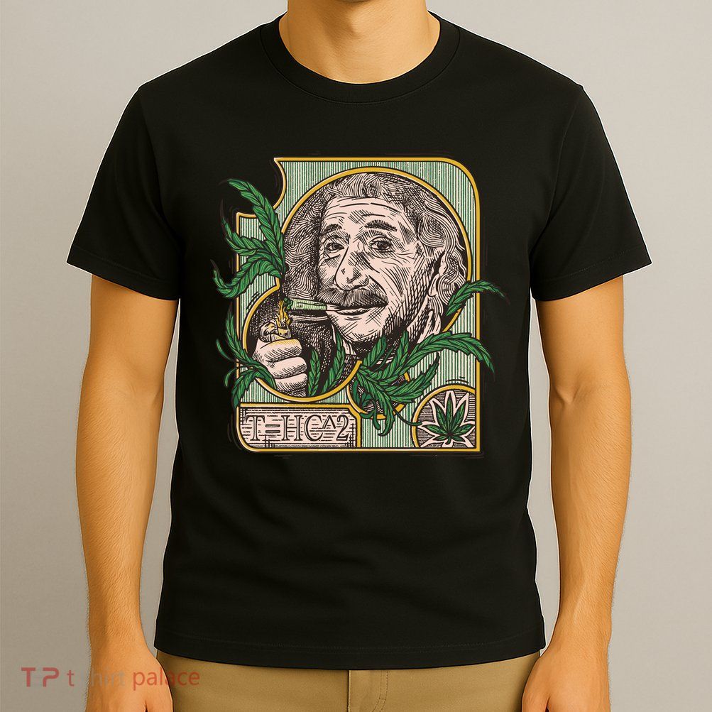 Einstein Smoking Weed T-Shirt