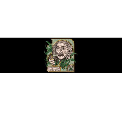 Einstein Smoking Weed Bumper Sticker