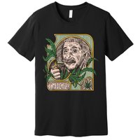 Einstein Smoking Weed Premium T-Shirt