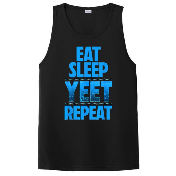 Eat Sleep Yeet Repeat PosiCharge Competitor Tank