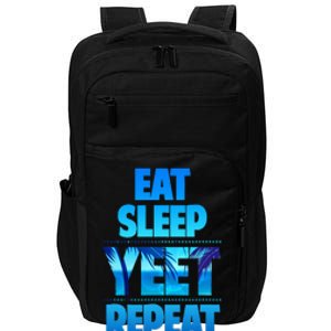 Eat Sleep Yeet Repeat Impact Tech Backpack