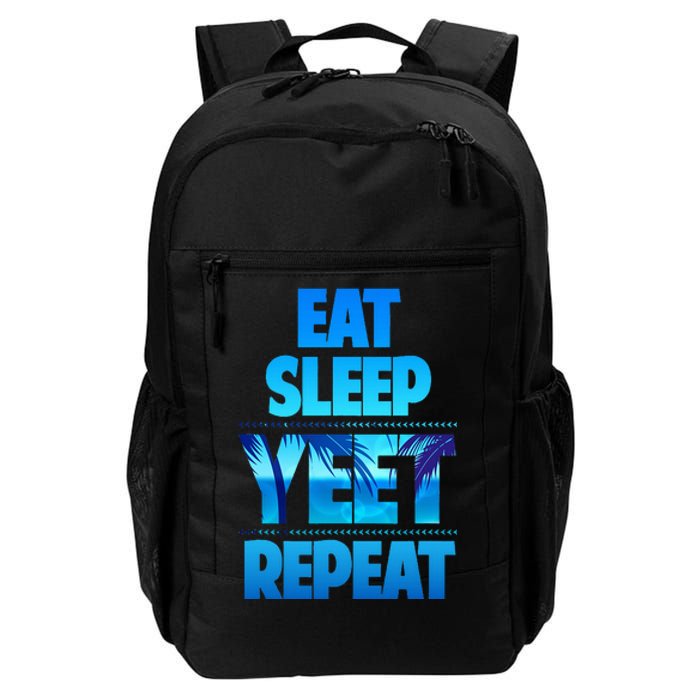 Eat Sleep Yeet Repeat Daily Commute Backpack