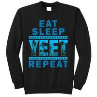 Eat Sleep Yeet Repeat Vintage Yeet Apparel Saying Sweatshirt