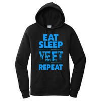 Eat Sleep Yeet Repeat Vintage Yeet Women's Pullover Hoodie