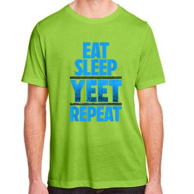 Eat Sleep Yeet Repeat Adult ChromaSoft Performance T-Shirt