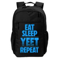 Eat Sleep Yeet Repeat Daily Commute Backpack