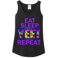 Eat Sleep Yeet Repeat Vintage Yeet Apparel Ladies Essential Tank