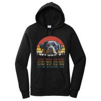 Every Snack You Make Dog Rottie Mom Cute Rottweiler Women's Pullover Hoodie