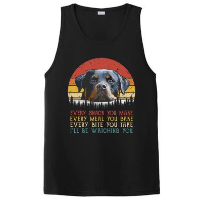 Every Snack You Make Dog Rottie Mom Cute Rottweiler PosiCharge Competitor Tank