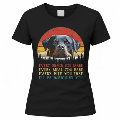 Every Snack You Make Dog Rottie Mom Cute Rottweiler Women's T-Shirt