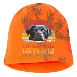 Every Snack You Make Dog Rottie Mom Cute Rottweiler Kati - Camo Knit Beanie