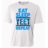 Eat Sleep Yeet Repeat Vintage Yeet Apparel Saying Cooling Performance Crew T-Shirt