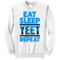 Eat Sleep Yeet Repeat Vintage Yeet Apparel Saying Sweatshirt