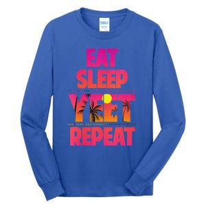 Eat Sleep Yeet Repeat Tall Long Sleeve T-Shirt