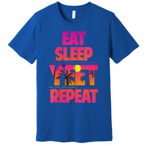 Eat Sleep Yeet Repeat Premium T-Shirt