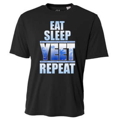 Eat Sleep Yeet Repeat Vintage Cooling Performance Crew T-Shirt