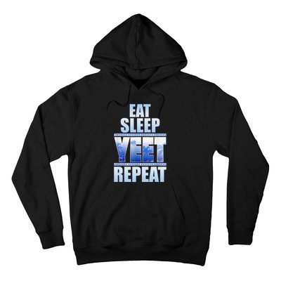 Eat Sleep Yeet Repeat Vintage Hoodie