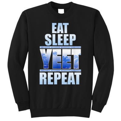 Eat Sleep Yeet Repeat Vintage Tall Sweatshirt