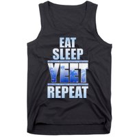 Eat Sleep Yeet Repeat Vintage Tank Top