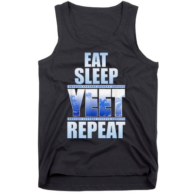 Eat Sleep Yeet Repeat Vintage Tank Top