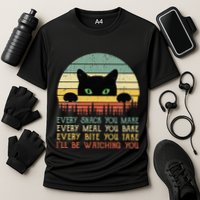 Every Snack You Make Cat Funny Cat Mom Cat Mama Cat Dad Cooling Performance Crew T-Shirt