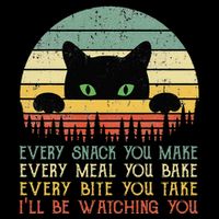 Every Snack You Make Cat Funny Cat Mom Cat Mama Cat Dad Cooling Performance Crew T-Shirt