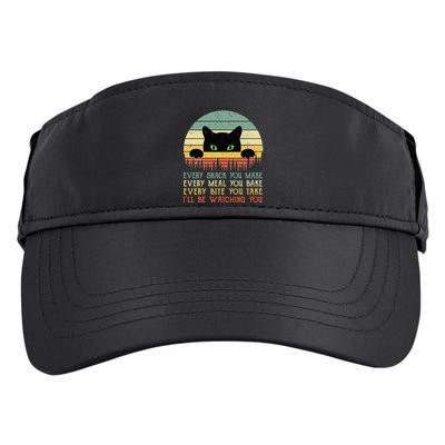 Every Snack You Make Cat Funny Cat Mom Cat Mama Cat Dad Adult Drive Performance Visor
