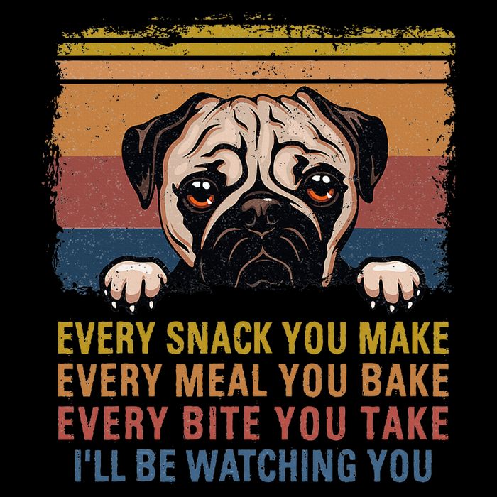Every Snack You Make Every Bite You Take Pug Dogs Items City Backpack