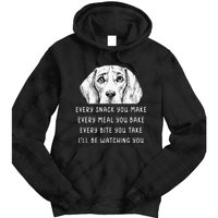 Every snack you make Every meal you bake Beagle Tie Dye Hoodie