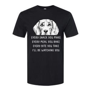 Every snack you make Every meal you bake Beagle Softstyle CVC T-Shirt