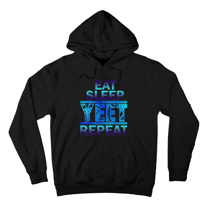 Eat Sleep Yeet Repeat Vintage Hoodie