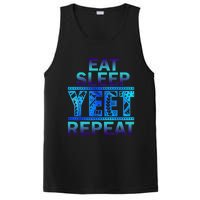 Eat Sleep Yeet Repeat Vintage PosiCharge Competitor Tank