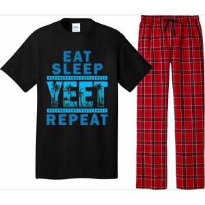 Eat Sleep Yeet Repeat Pajama Set