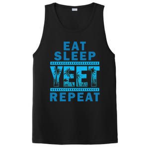 Eat Sleep Yeet Repeat PosiCharge Competitor Tank