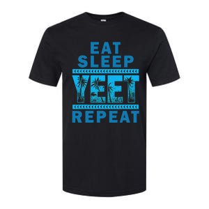 Eat Sleep Yeet Repeat Softstyle CVC T-Shirt