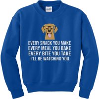 Every Snack You Make For Dog Lovers Dog Owner And Dog Trainer Funny Gift Kids Sweatshirt