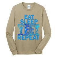 Eat Sleep Yeet Repeat Vintage Yeet Tall Long Sleeve T-Shirt