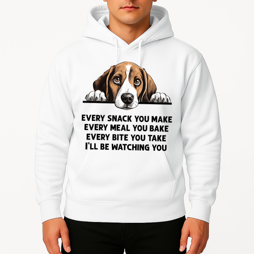 Every Snack You Make Every Meal You Bake Funny Beagle Hoodie
