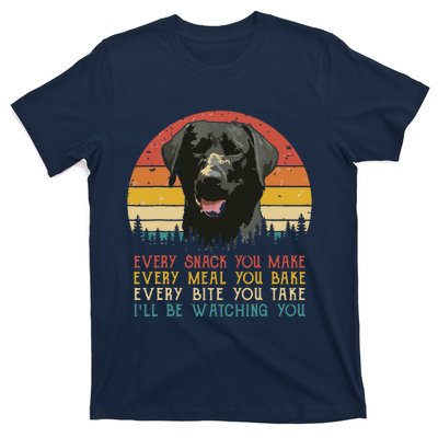 Every Snack You Make Dog Black Labrador Retriever T-Shirt