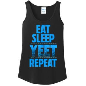 Eat Sleep Yeet Repeat Ladies Essential Tank