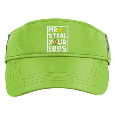 Easter Steal Your Eggs Funny Spring Humor Adult Drive Performance Visor